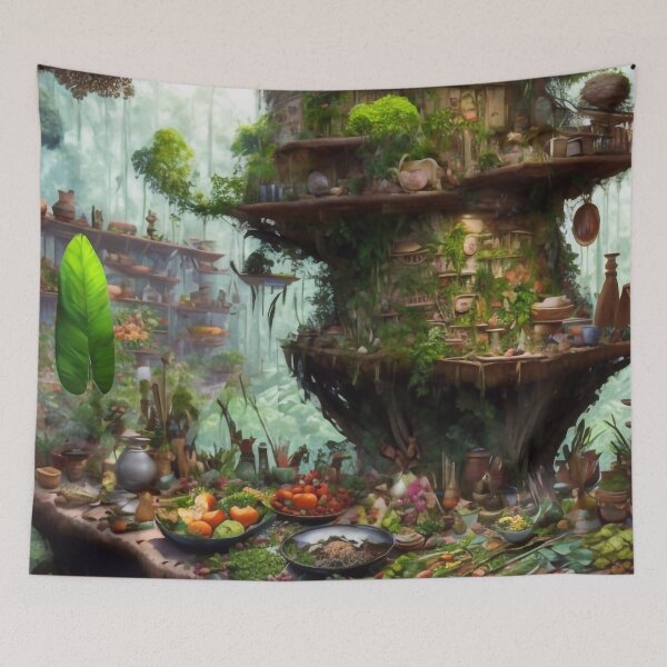 Item preview, Jungle kitchen designed and sold by M-Y-A-R-T-.