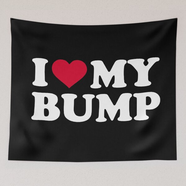 Item preview, "I Love My Bump - Cute Pregnancy Announcement & Maternity Gift for Mom-to-Be" designed and sold by artworkathome.