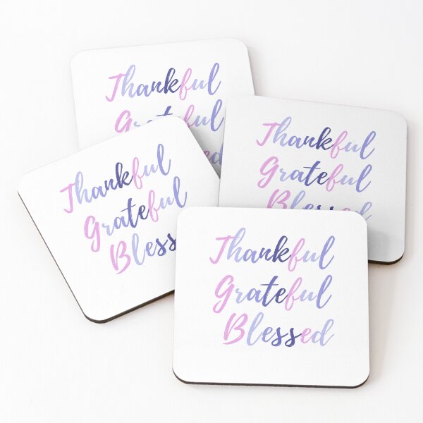 Item preview, Thankful Grateful Blessed designed and sold by prsagar01.