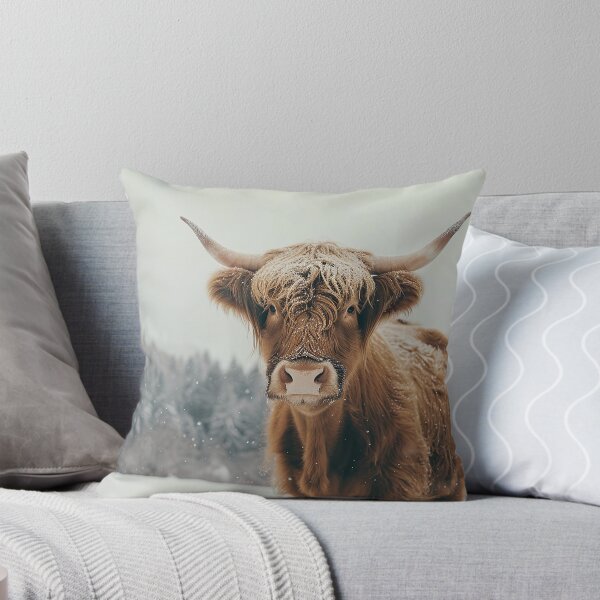 Aperçu de l'œuvre Vache Highland Cow Bovins écossais Highlander écossais Bovins Highland créée et vendue par ArtHouseNiklas.