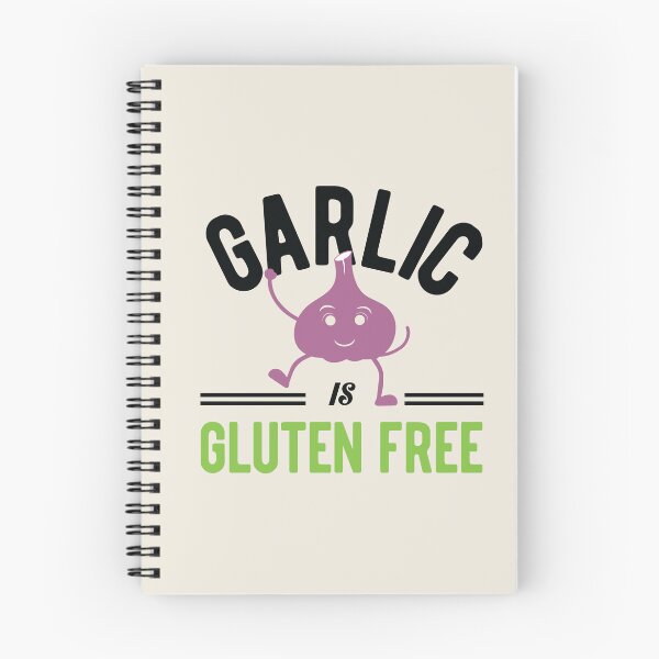 Item preview, "Garlic is Gluten-free" t shirt Bright Mode design series designed and sold by MyGluteesFree77.