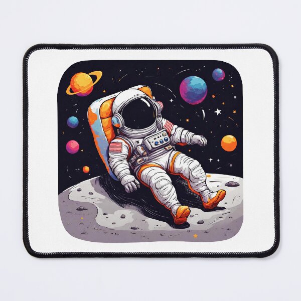 Item preview, Astronaut Lounging on Moon 4 designed and sold by Tom-Johnson.