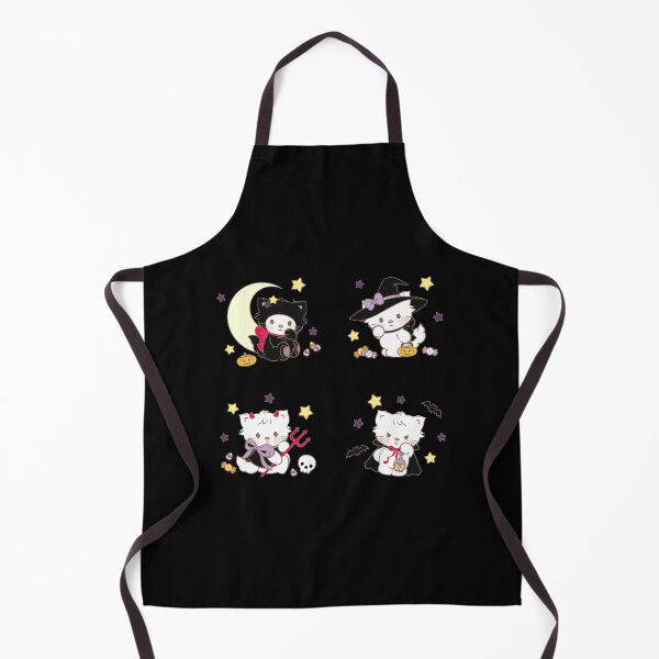 Item preview, Cute cat with Halloween characters set 1 designed and sold by TheButterscotch.