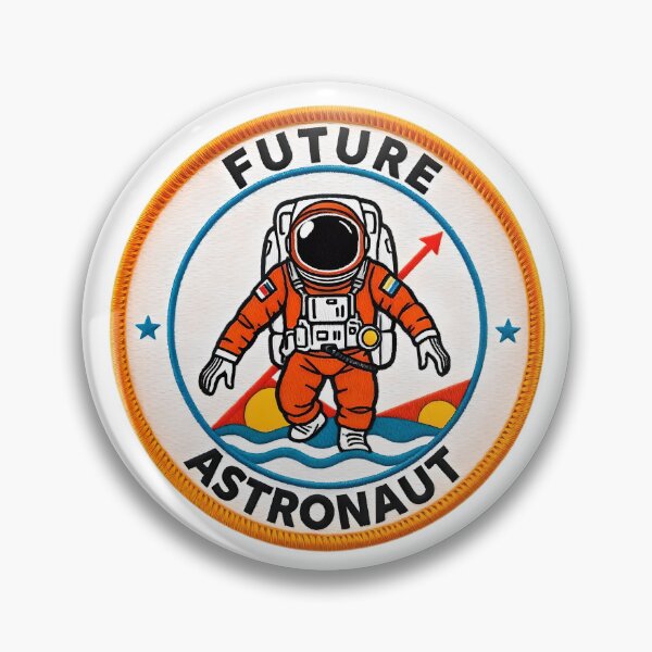 Item preview, Exploring in orange - Future Astronaut series - mission patch 2 designed and sold by jnxyz.
