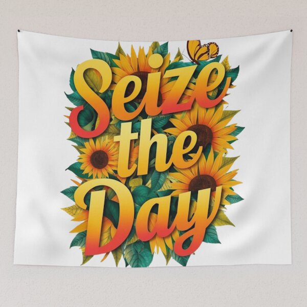 Item preview, SEIZE THE DAY designed and sold by likbatonboot.