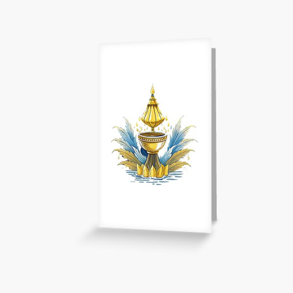 Item preview, Celebrating Songkran Water Festival designed and sold by AhArtMe.