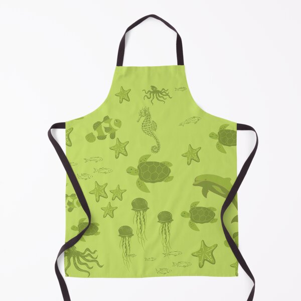 Item preview, Green ocean marine life designed and sold by Alelmisira.