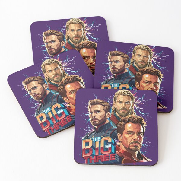 Item preview, The Big Three: Legends of the Mcuniverse designed and sold by sudhareditz.