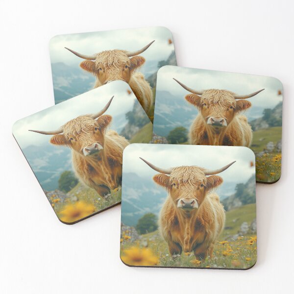 Item preview, Highland Cow Cow Scottish Cattle Scottish Highlander Highland Cattle designed and sold by ArtHouseNiklas.