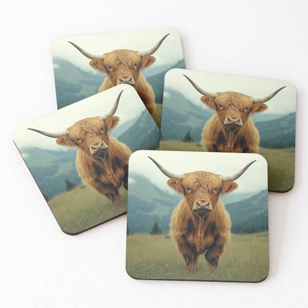 Item preview, Highland Cow Cow Scottish Cattle Scottish Highlander Highland Cattle designed and sold by ArtHouseNiklas.