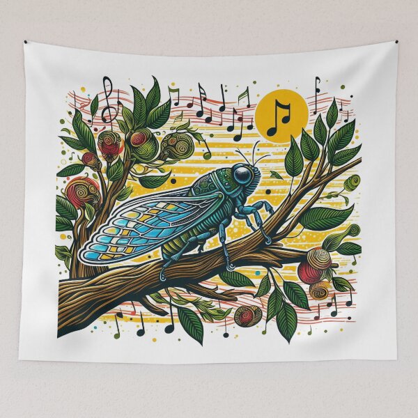 Item preview, Voices of Summer: The Resilient Cicada designed and sold by communedesigns.