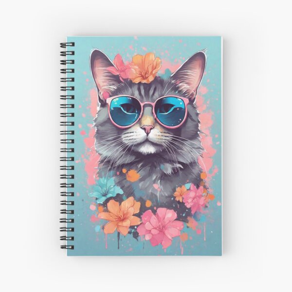 Item preview, Cat in trendy sunglasses designed and sold by M-Y-A-R-T-.