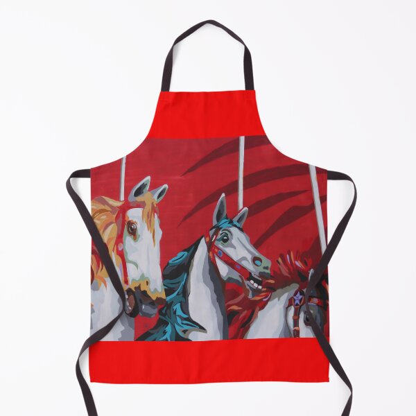 Item preview, Carousel Horses Street Art designed and sold by eddiebarronshop.