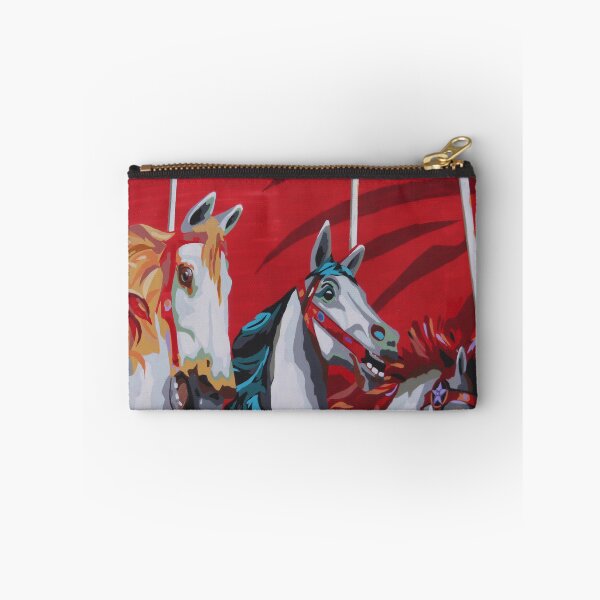 Item preview, Carousel Horses Street Art designed and sold by eddiebarronshop.