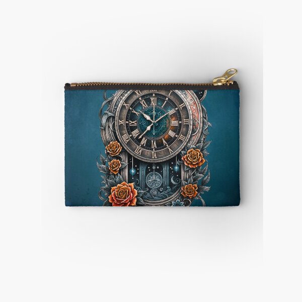 Item preview, Ornate Clock with Roses. designed and sold by nicky2342.