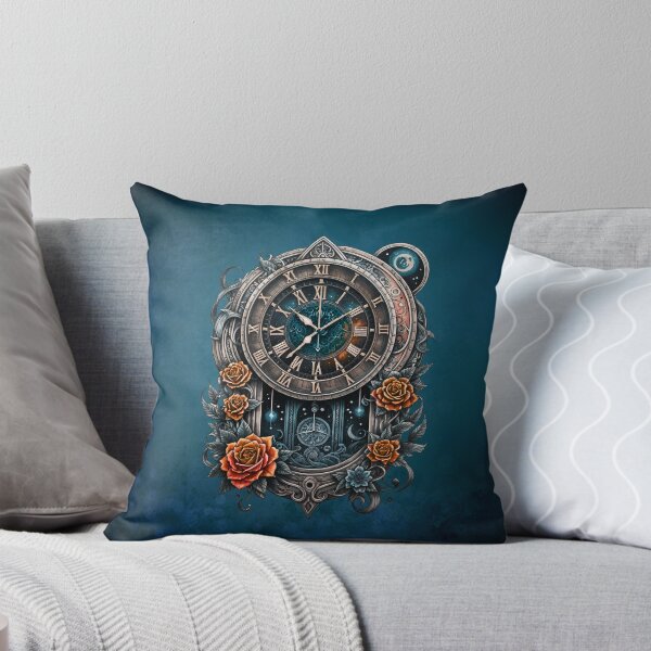 Item preview, Ornate Clock with Roses. designed and sold by nicky2342.