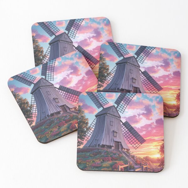 Item preview, Windmill At Sunset designed and sold by Patricks-Art.