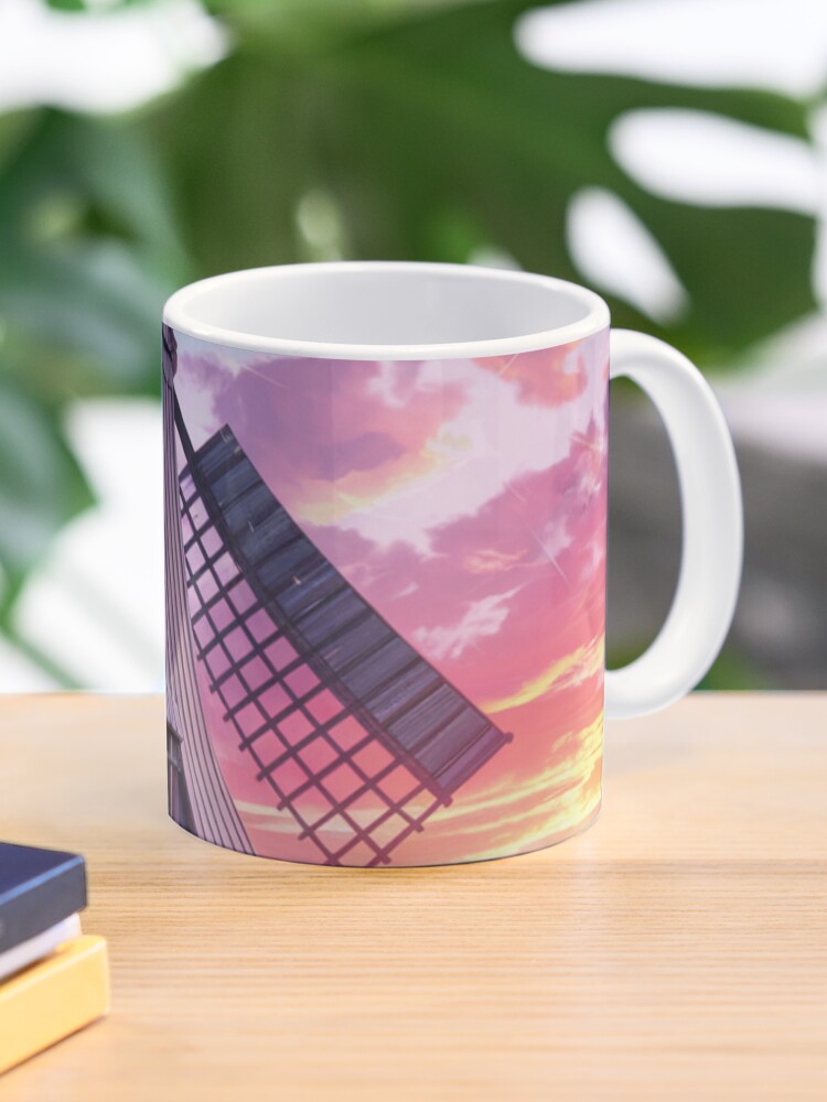 Thumbnail 1 of 6, Coffee Mug, Windmill At Sunset designed and sold by Patricks-Art.