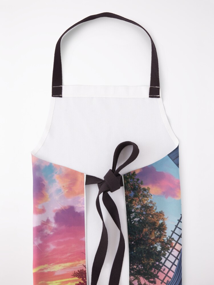 Thumbnail 5 of 6, Apron, Windmill At Sunset designed and sold by Patricks-Art.