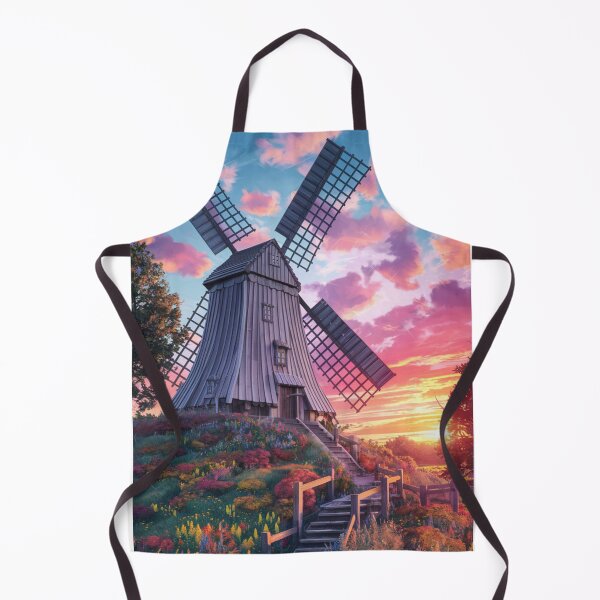 Item preview, Windmill At Sunset designed and sold by Patricks-Art.