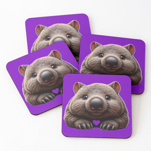 Item preview, Purple wombat love designed and sold by J7Simpson.