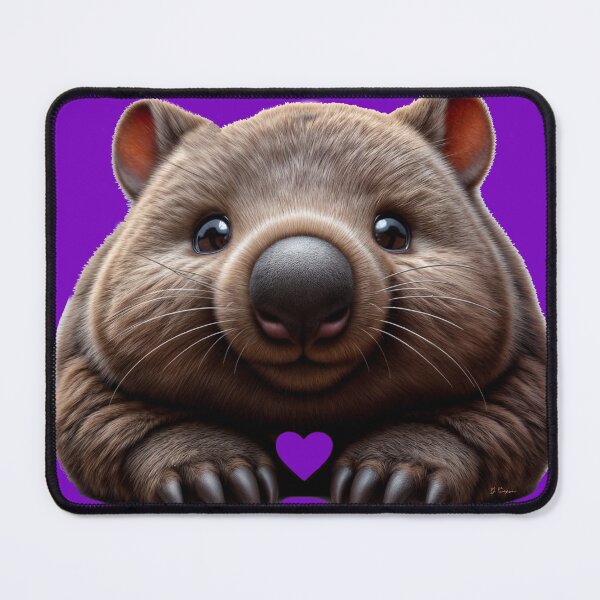 Item preview, Purple wombat love designed and sold by J7Simpson.