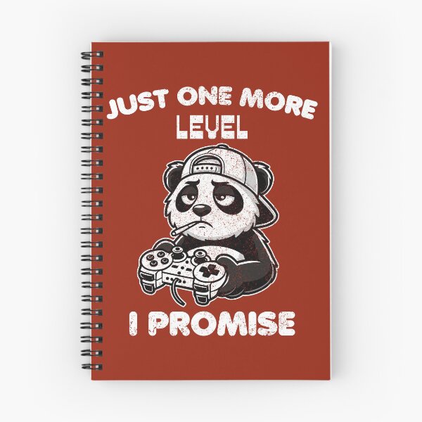 Item preview, Bored Panda with Game Controller - Just One More Level I Promise designed and sold by MaateoDesign.