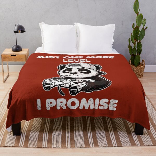 Item preview, Bored Panda with Game Controller - Just One More Level I Promise designed and sold by MaateoDesign.