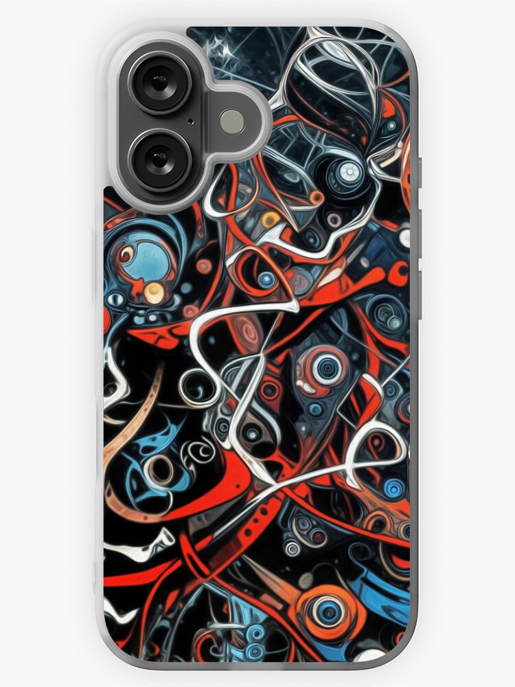 Aperçu 1 sur 5. Coque iPhone avec l'œuvre Alcaloids 218 créée et vendue par oduchossoir.