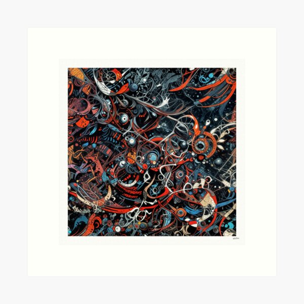 Aperçu de l'œuvre Alcaloids 218 créée et vendue par olivier duchossoir.