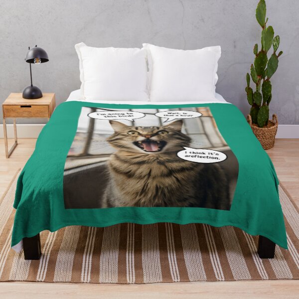 Item preview, Cat and bird. Reflection. designed and sold by MyHappyArtShop.