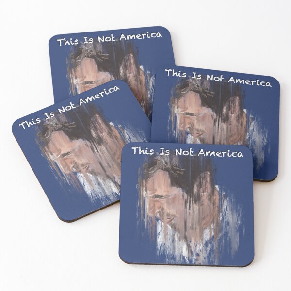 Item preview, This Is Not America - Claes Bang (Meltdown) designed and sold by Dracula Fan Art.
