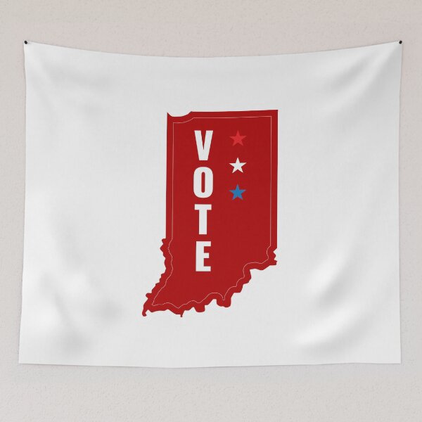 Item preview, Patriotic Indiana Republican Election Support designed and sold by Mundivagant Designs.