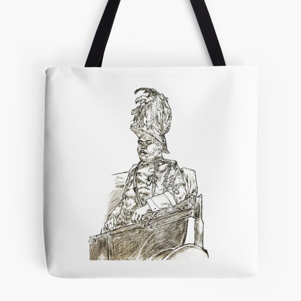 Item preview, "A Pen and Ink Portrait of Marcus Mosiah Garvey" designed and sold by Alphaholics Non-Anonymous Art Studios.