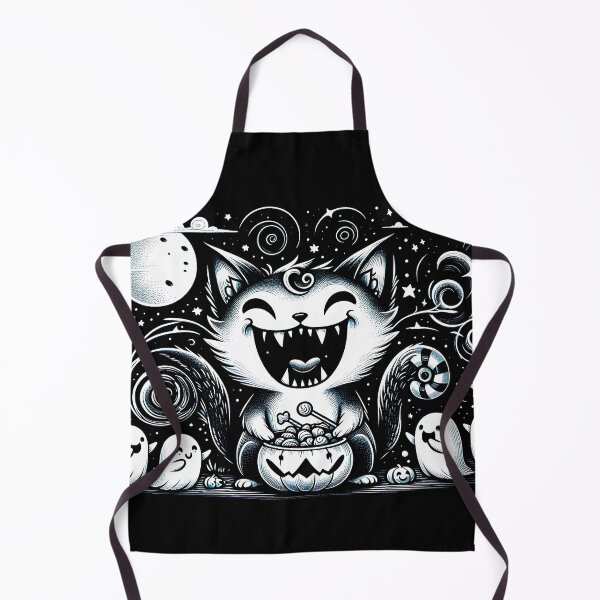 Item preview, Ghosts Want Treats From Happy Vampire Cat designed and sold by HappyHavenStu.