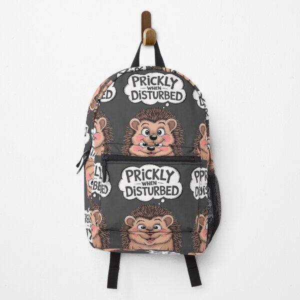 Item preview, Prickly When Disturbed Hedgehog Cartoon - Cute and Funny Animal Design designed and sold by Witsprings.