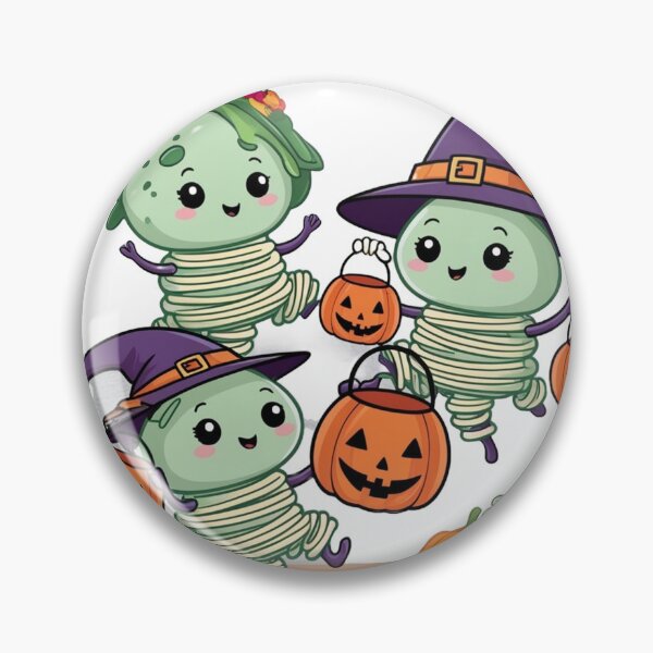 Artikelvorschau, Entzückende Bakterienhexen mit Halloweenlaternen entworfen und verkauft von AdoraSticks.