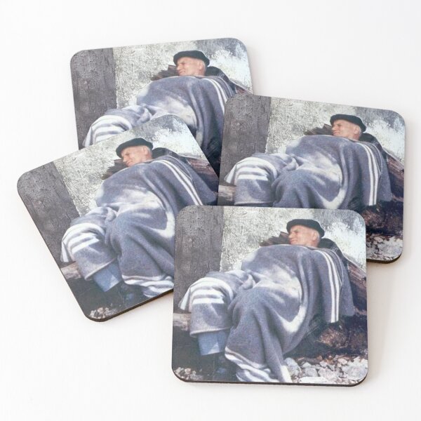 Item preview, Karol Wojtyla St Pope John Pope II Hiking Sleeping under the tree designed and sold by Dominika Farkašová.