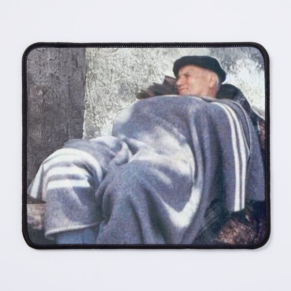 Item preview, Karol Wojtyla St Pope John Pope II Hiking Sleeping under the tree designed and sold by Dominika Farkašová.