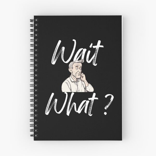 Item preview, Confused Man Cartoon: Wait What Reaction Meme designed and sold by ramith-concept.