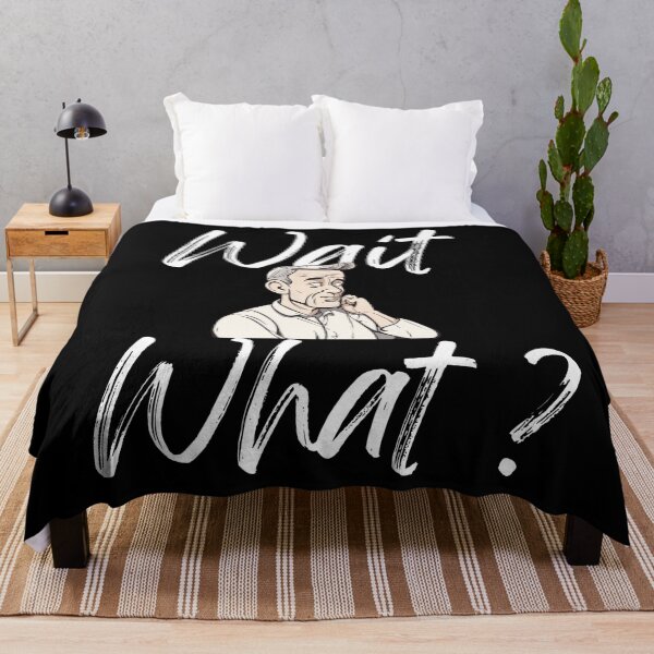 Item preview, Confused Man Cartoon: Wait What Reaction Meme designed and sold by ramith-concept.
