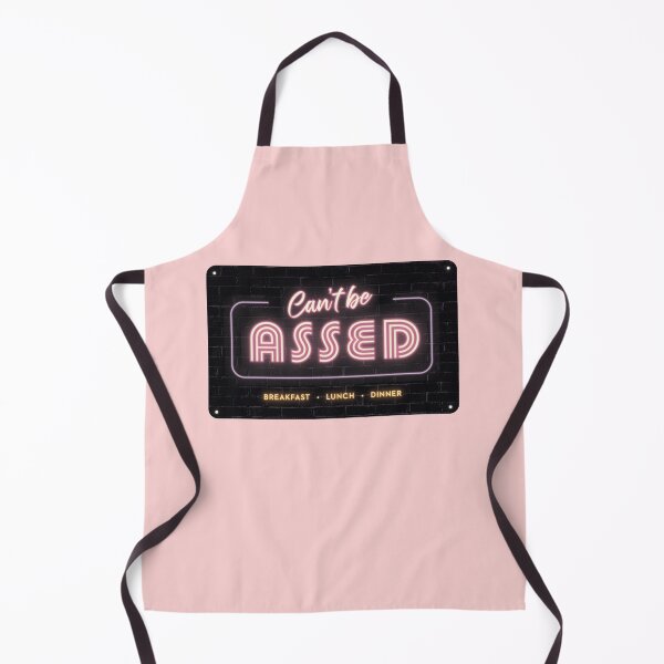 Item preview, Funny Neon Sign "Can't Be Assed" – Humourous Wall Art for Chill Vibes designed and sold by Stevie-Please.