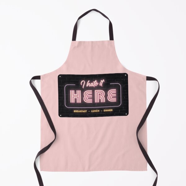 Item preview, Funny Neon Sign "I Hate It Here" – Humorous Wall Art for Bad Days designed and sold by Stevie-Please.