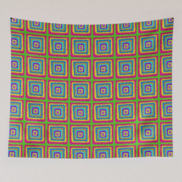 Item preview, Rainbow Fuzz Square designed and sold by rainbowdazzle.