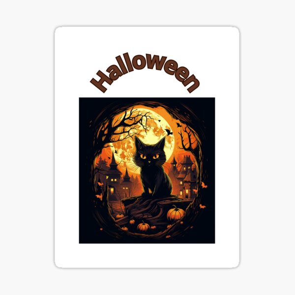 Item preview, Cat halloween designed and sold by annamay85.