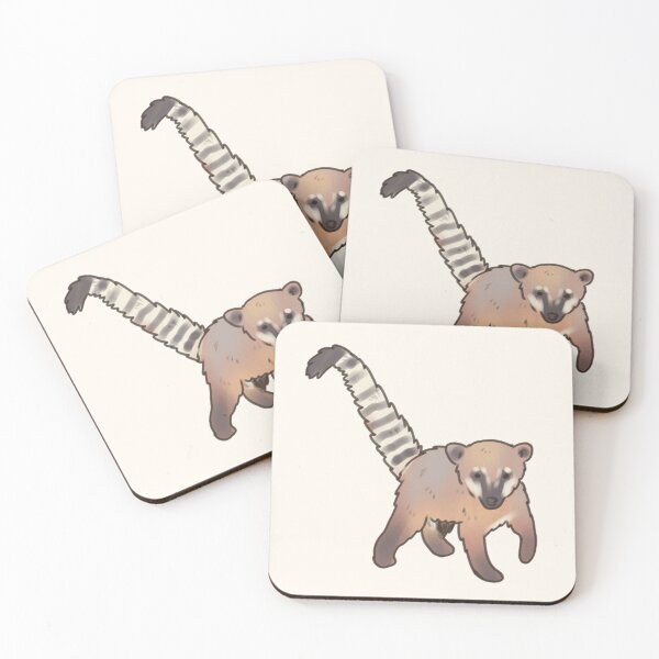 Item preview, Cute Coati illustration  designed and sold by Artofmayara.