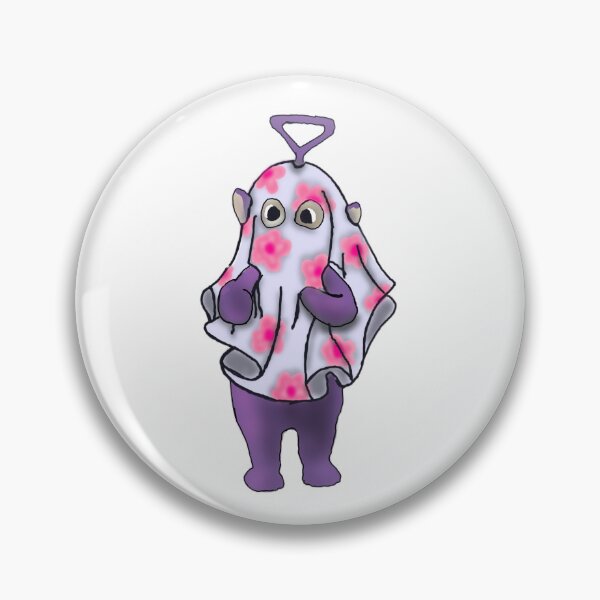 Item preview, Flower Bedsheet ghost - tinky winky edition  designed and sold by egb-doodles.
