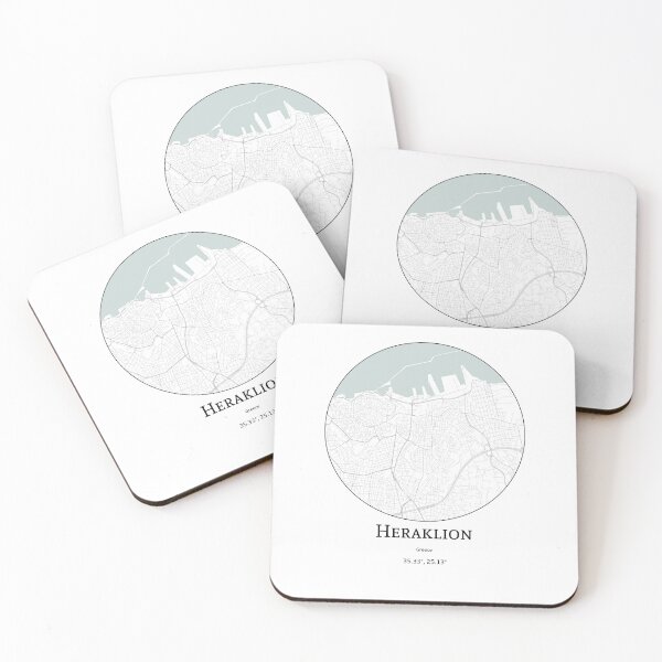 Item preview, Topography of Heraklion designed and sold by JohnnysHeath.