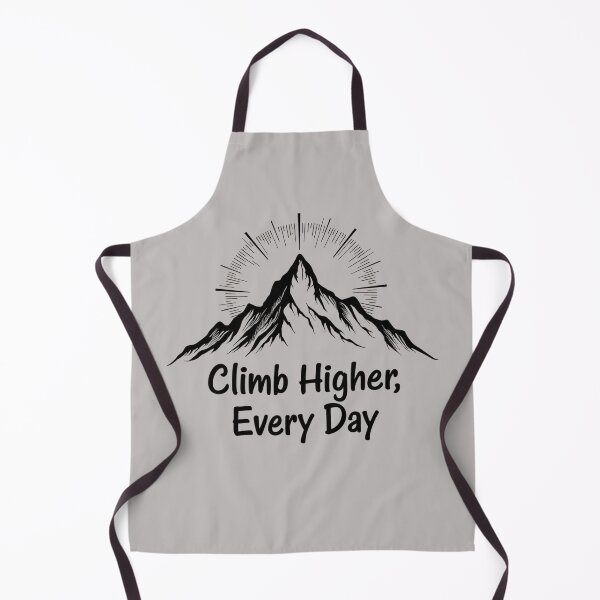 Item preview, Climb Higher Every Day: Mountain Motivation designed and sold by PosiPrints.