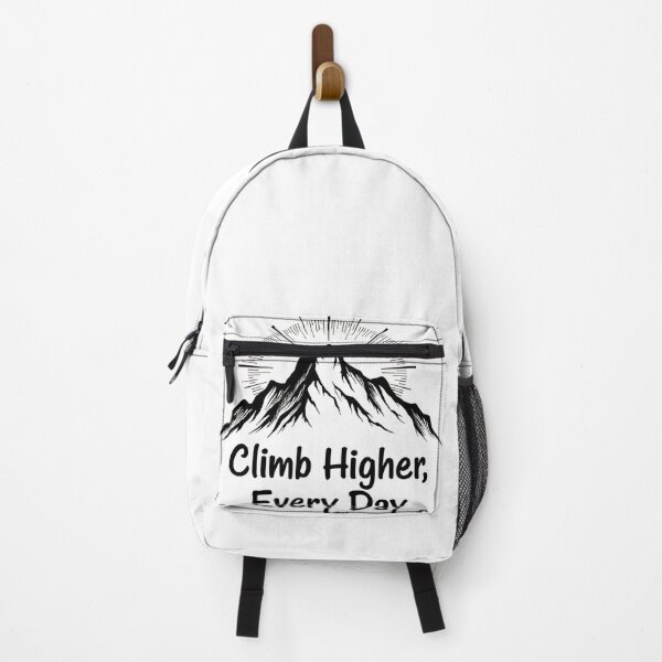 Item preview, Climb Higher Every Day: Mountain Motivation designed and sold by PosiPrints.